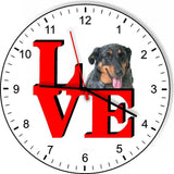 Beaucerone Park Cute Puppy Dog kitchen living room Wall Clock