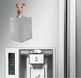 Greyhound pocket Fridge Car Magnet Bumper Sticker App size 4"x7"