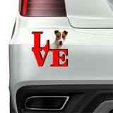 Jack Russell Dog Love Park Dog Fridge Refrigerator Car Magnet