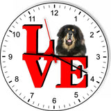Tibetan Mastiff Cute Puppy Dog kitchen living room Wall Clock