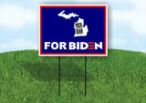 MICHIGAN FOR BIDEN Yard Sign with Stand LAWN SIGN