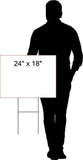 NOTICE We Are Not Responsible for items left in vehicles Yard Sign