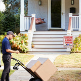 Please Deliver All Packages To Front Door Aluminum Composite Sign