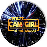 Best Cam Girl in the Star Galaxy Wars Space Kitchen Living room Wall