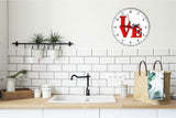 Pug Cute Puppy Dog kitchen living room Wall Clock