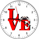 Pug Cute Puppy Dog kitchen living room Wall Clock