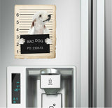 Bedlington Terrier Mugshot Bad Dog Fridge refrigerator Car Magnet