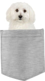 Bichon Frises Dog in pocket Fridge Car Magnet Bumper Sticker App size 4"x7"