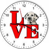 Dalmatian Cute Puppy Dog kitchen living room Wall Clock