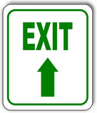 EXIT DIRECTIONAL GREEN 8 Arrow Variations Metal Aluminum composite sign