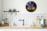 Best Kerry Blue Terrier Dog Galaxy Wars Space Star Kitchen Livingroom Wall Clock