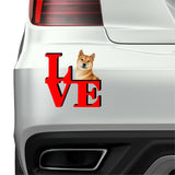 Shiba Inu Cute Dog Fridge Refrigerator Car Magnet