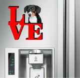 Entlebucher Sennenhund Dog Love Park Dog Fridge Refrigerator Car Magnet