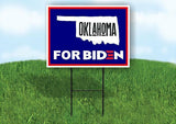 OKLAHOMA FOR BIDEN Yard Sign with Stand LAWN SIGN