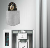 Tibetan Mastiff Dog in pocket Fridge Car Magnet Bumper Sticker App size 4"x7"