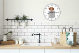 Brittany In Your Pocket Puppy Dog kitchen living room Wall Clock