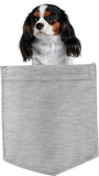 Cavalier King Charles in pocket Fridge Car Magnet Bumper Sticker App size 4"x7"
