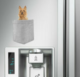 Australian Terrier Dog in pocket Fridge Car Magnet Bumper Sticker App size 4"x7"