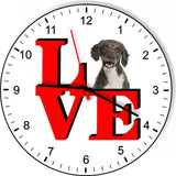 Spanish Water Spaniel Cute Puppy Dog kitchen living room Wall Clock
