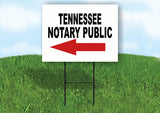TENNESSEE _NOTARY PUBLIC Yard Sign w Stand LAWN SIGN Single