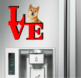 Shiba Inu Cute Dog Fridge Refrigerator Car Magnet