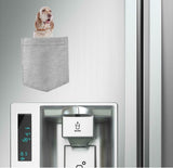 English Setter Dog in pocket Fridge Car Magnet Bumper Sticker App size 4"x7"