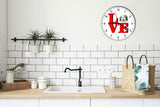 Coton De Tulear Cute Puppy Dog kitchen living room Wall Clock