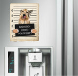 Berger Picard Mugshot Bad Dog Fridge refrigerator Car Magnet