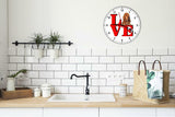 Bloodhound Park Cute Puppy Dog kitchen living room Wall Clock
