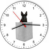 Scottish Terrier In Your Pocket Dog kitchen living room Wall Clock