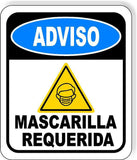 Mascarilla Requerida Outdoor Aluminum Composite Sign