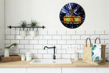 Best Manchester Terrier Dog Galaxy Wars Space Star Kitchen Livingroom Wall Clock