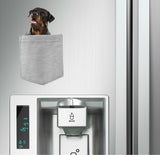 Rottweiler Dog in pocket Fridge Car Magnet Bumper Sticker App size 4"x7"