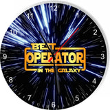 Best Operator Star Galaxy Wars Space Kitchen Living room Wall Clock