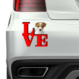 Russel Terrier Cute Dog Fridge Refrigerator Car Magnet