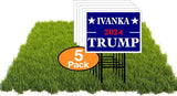 Eco IVANKA TRUMP 2024 1 Double Sided 12x16 in Yard Road Sign w/Stand