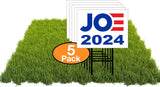 Eco joe 2024 yard sign 12x16 in Yard Road Sign w/Stand