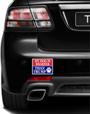 3 Pack Eco My Dog is Smarter Than Trump Biden Political Bumper Magnet 4 in x 3 in